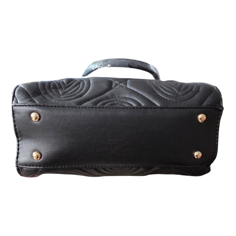 # 53 Valentino Orlandi Black Quilted Crossbody Bag - Picture 3 of 9